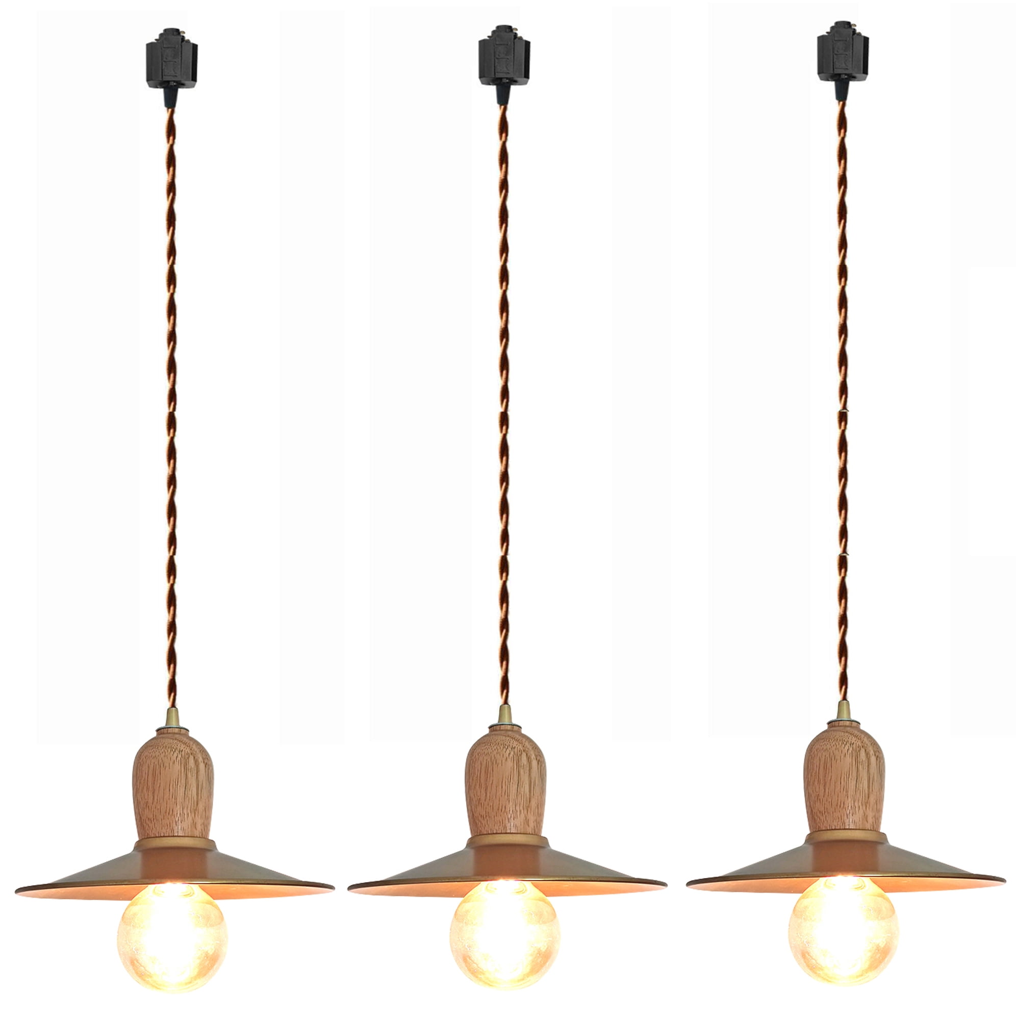 Kiven 3Light HType track lighting pendants,Modern h track pendant