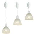 Kiven 3Light JType track lighting pendants Adjustable Height,Modern J