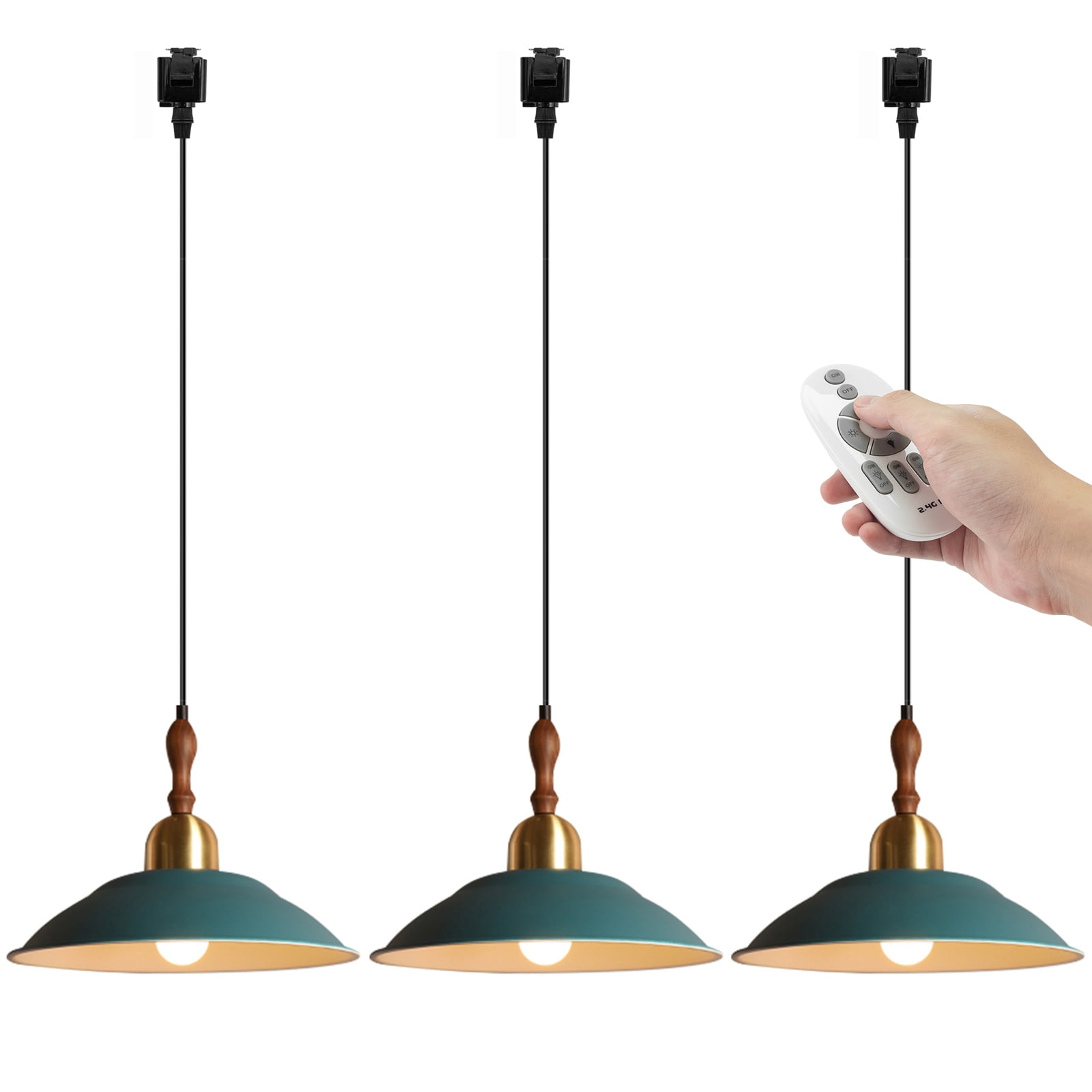 Kiven 3Light JType track lighting pendants,Modern J track pendant