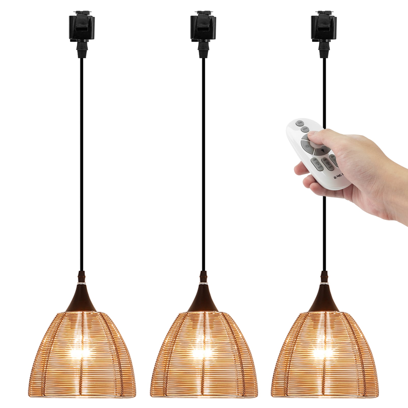 Kiven 3Light JType track lighting pendants,Modern J track pendant