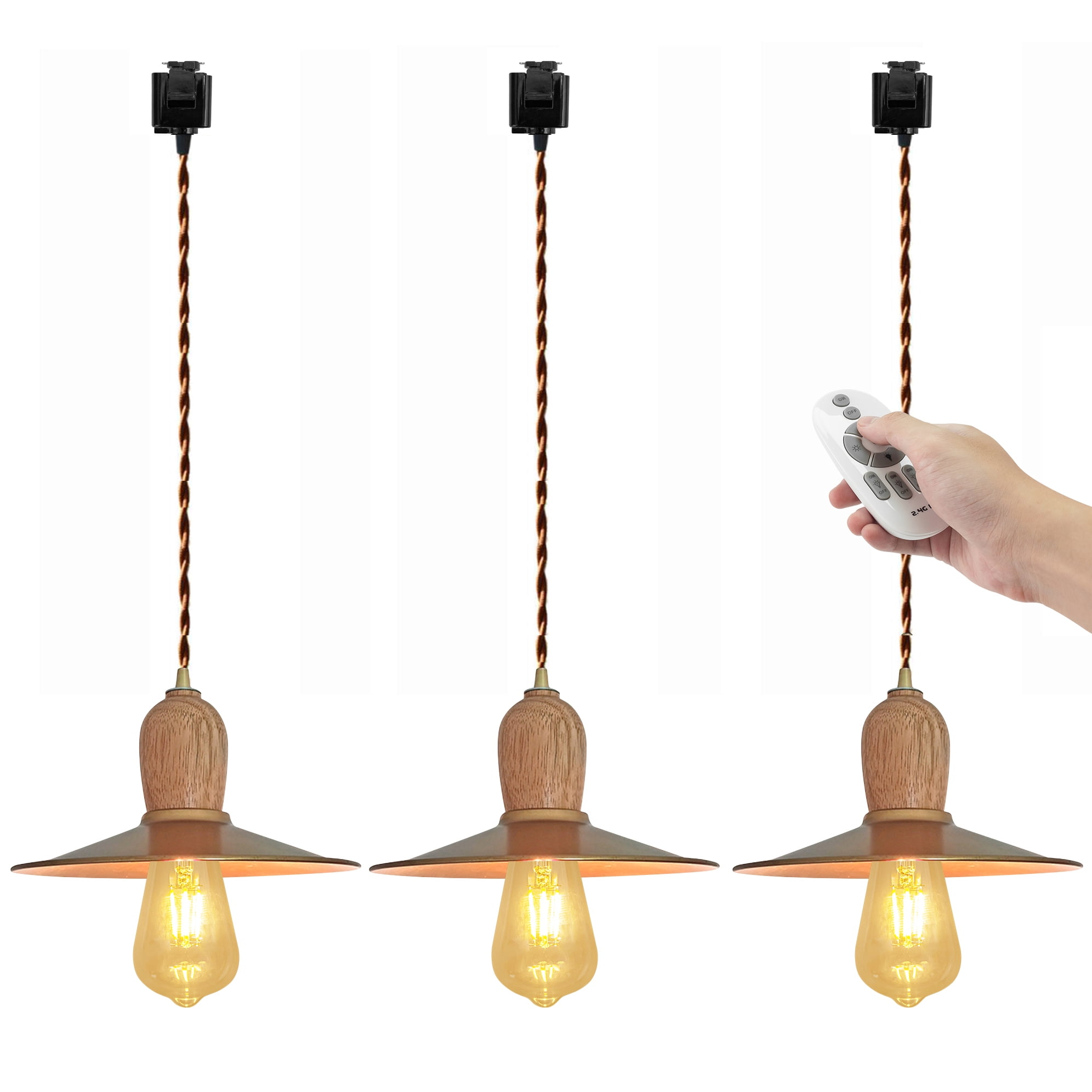 Kiven 3Light JType track lighting pendants,Modern J track pendant