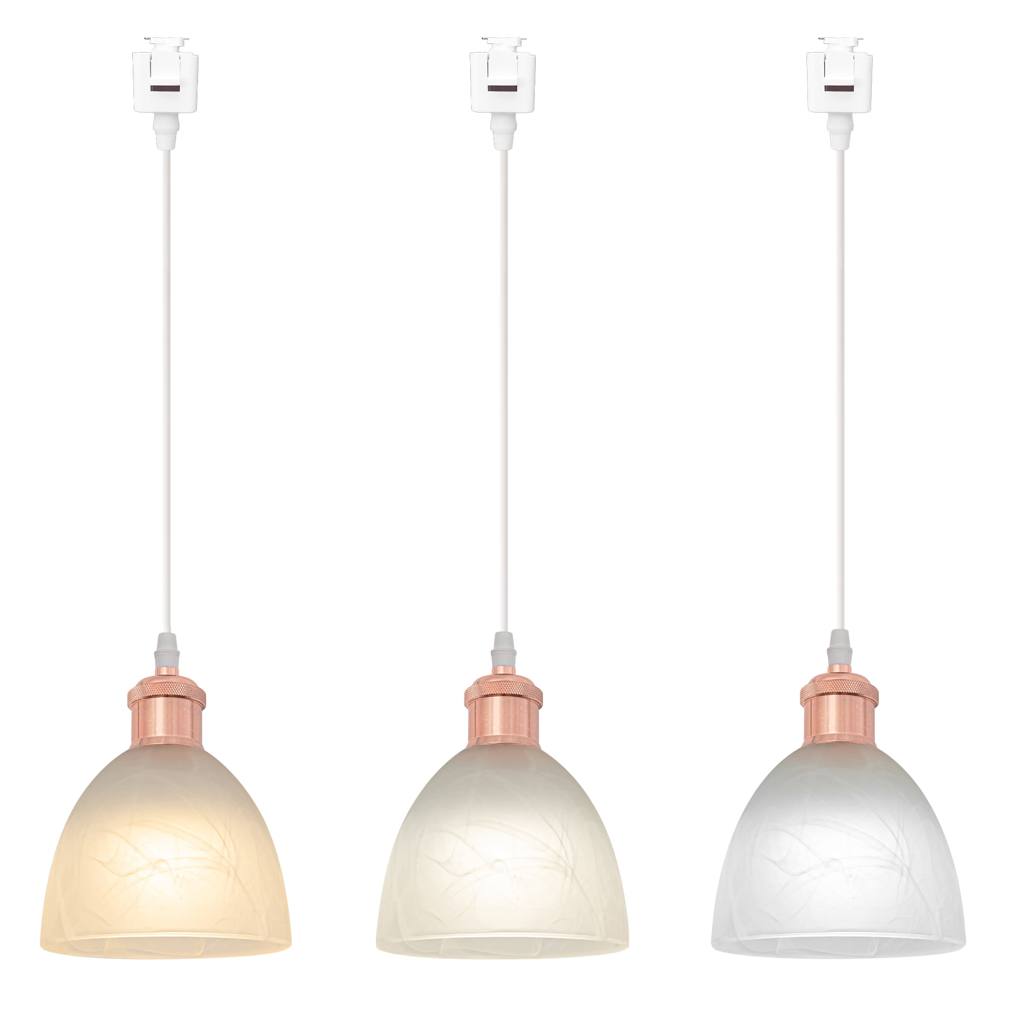 Kiven 3Light JType track lighting pendants,Modern J track pendant
