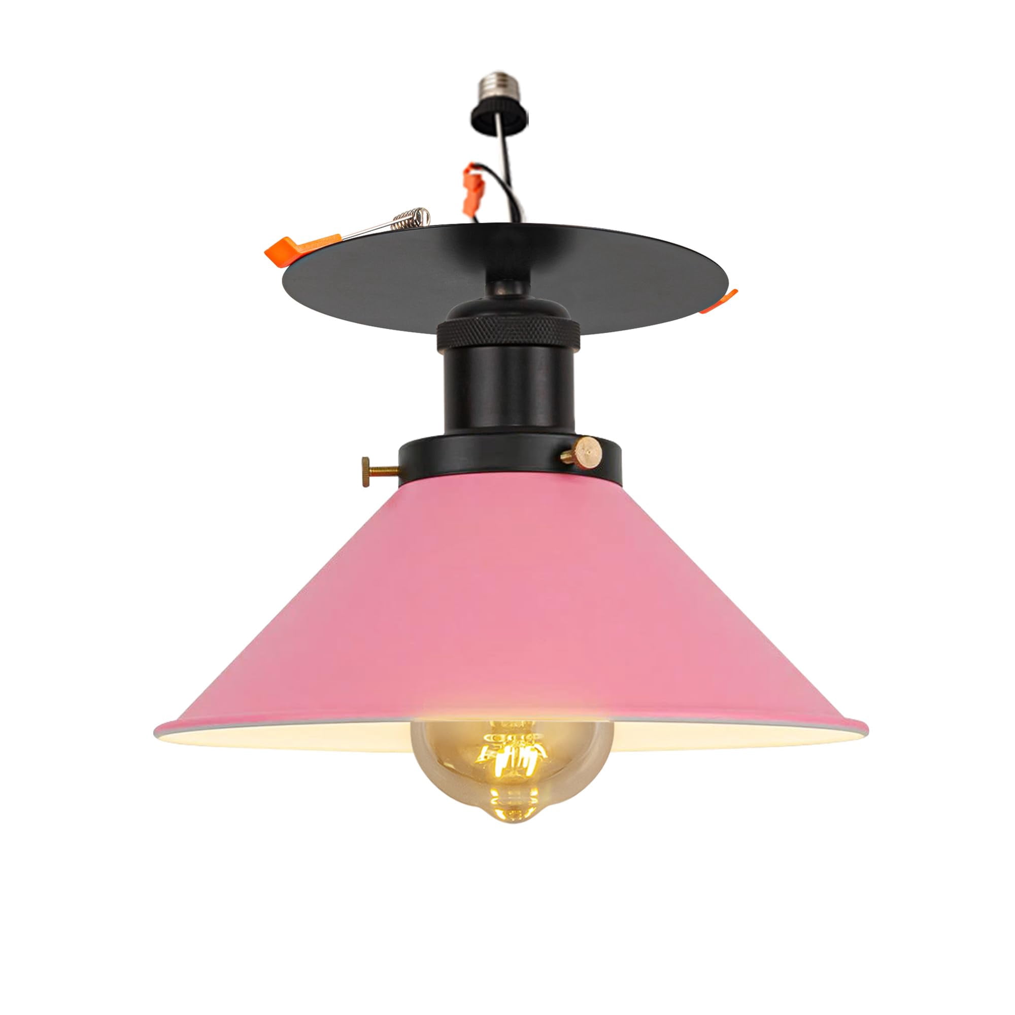 Kiven Can Lights Retrofit Recessed Lighting with E26 Power Outlet ...