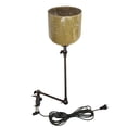 thumbnail image 1 of Kiven Dimmable Clip-on Desk Lamp, 1-Light Rattan Nightstand Lamp with Flexible Arm, 8.2FT Plug in Cord, Decorative Clamp Lamp for Office Home Bookshelf Bedside E26 Sokcet DZ0314-BG, 1 of 6
