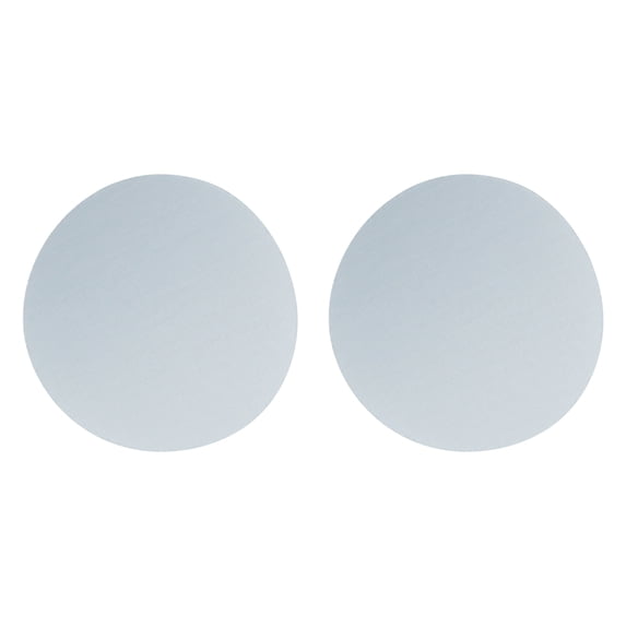 Kiven Fabric Led Light Cover,Light Blocking Stickers, 2.4in in Dia, White Fabric Ceiling Light Filters