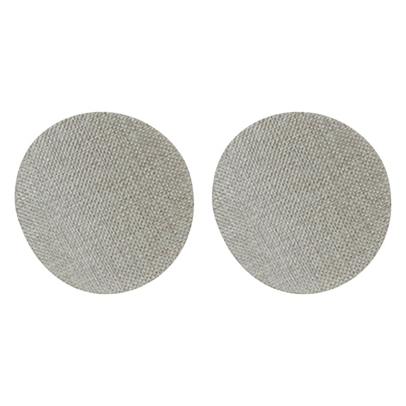 Kiven Fabric Led Light Cover,Light Blocking Stickers, 6.3in in Dia,Brownish Yellow Fabric Ceiling Light Filters