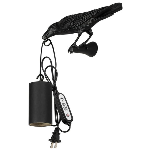 Kiven Grow Lights for Indoor Plants, Full Spectrum Grow Light Adjustable Height, Plant Grow Lamp Wall Mounted Auto On/Off Timer Function for Indoor Home Office Plants, 1 Pack