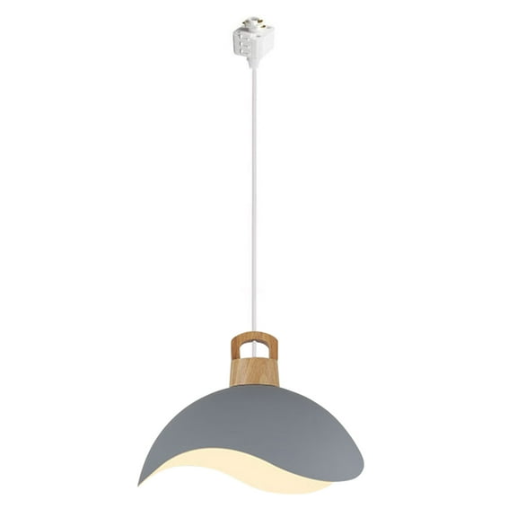 Kiven H Track Pendant Lightning, 1 Light Modern H Track Lighting Iron Pendant Lights with Iron Shade,E26 Socket(Bulb Not Included)