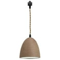 thumbnail image 1 of Kiven H Track Pendant Lightning, 1 Light Modern H Track Lighting Rattan Pendant Lights for Bedroom Kitchen Home Lighting,E26 Socket, 1 of 7