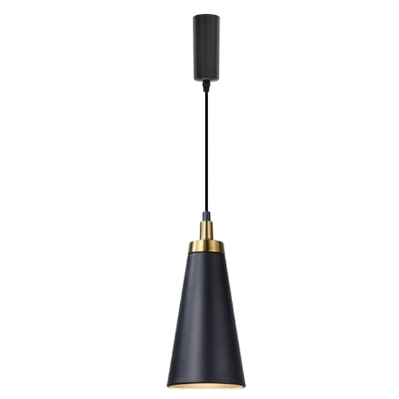 Kiven H Track Pendant Lightning,Adjustable Cord Length,Modern H Track Lighting Pendant Lights with Iron Shade, 1 Light