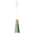 thumbnail image 1 of Kiven H-Type Track Lighting Pendants with φ4.3in Iron Lampshade 1-Light h Track Pendant Lights Adjustable Height for Kitchen Restaurant Hallway, Green, 1 of 7