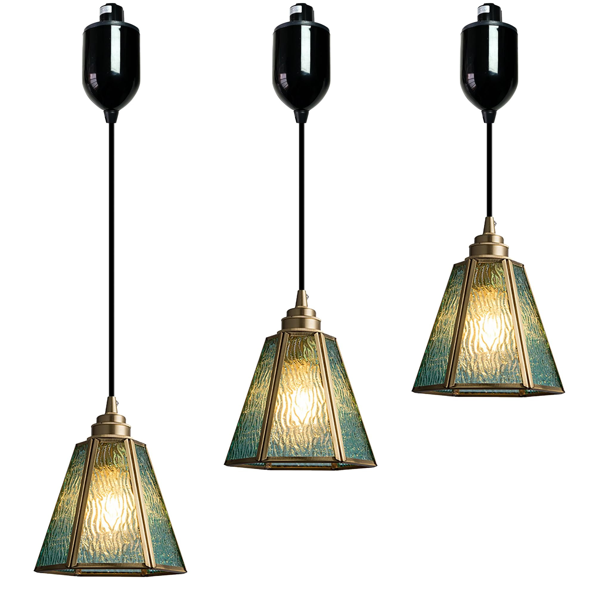 Kiven H-Type Track Lighting Pendants,Antiqued h Track Pendant Lights ...