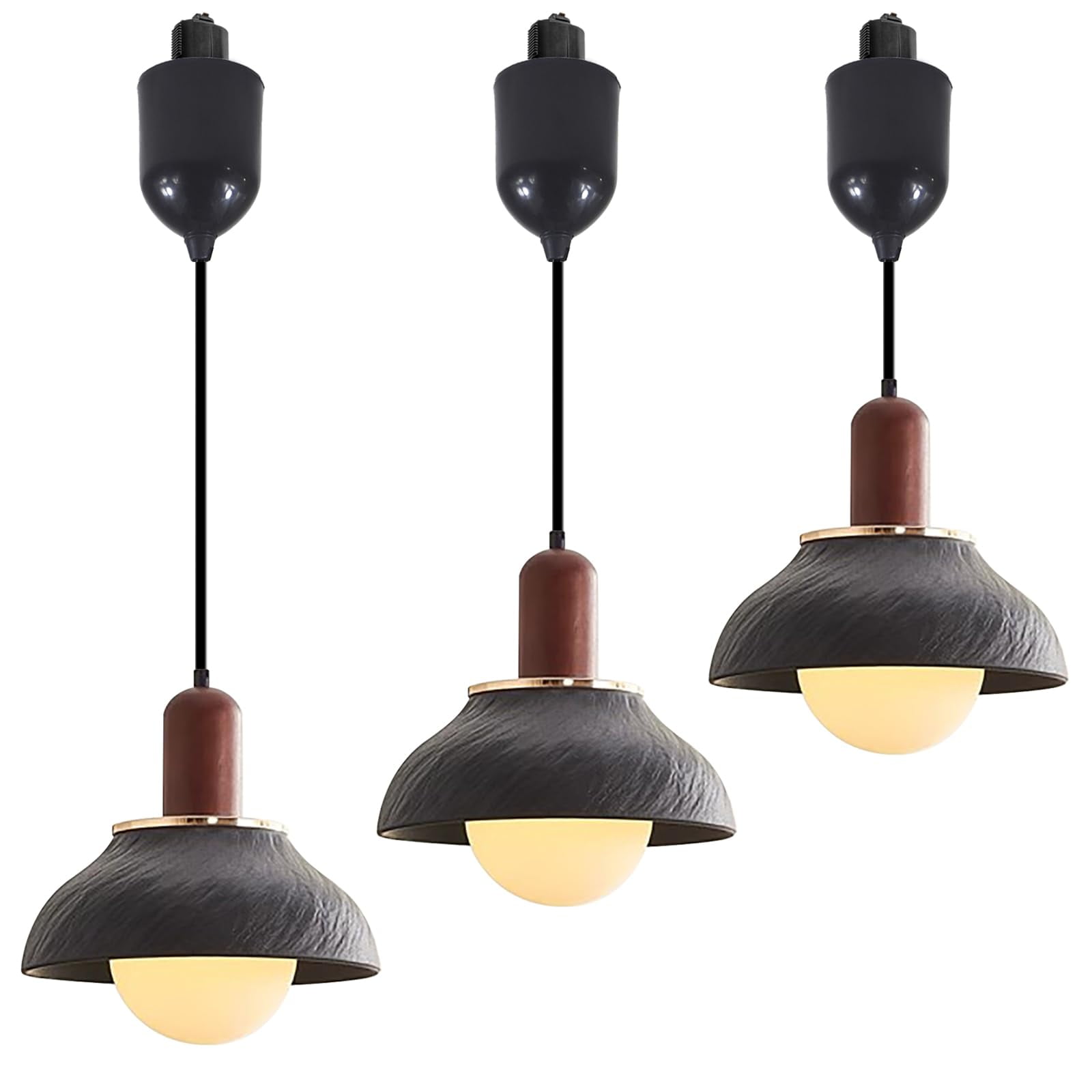 Kiven H-Type Track Lighting Pendants,Farmhouse h Track Pendant Lights ...