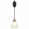 thumbnail image 1 of Kiven H-Type track lighting pendants Adjustable Height,1-Light Modern Frosted Glass h track pendant lights,Decorative Track Lighting Fixture for Kitchen Island Hallway TB3508, 1 of 6