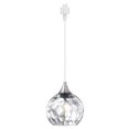 thumbnail image 1 of Kiven H-Type track lighting pendants,Modern h track pendant lights with Clear Glass Globe,Decorative Track Lighting Fixture for Kitchen Hallway Restaurant Shop(1-Light), 1 of 7