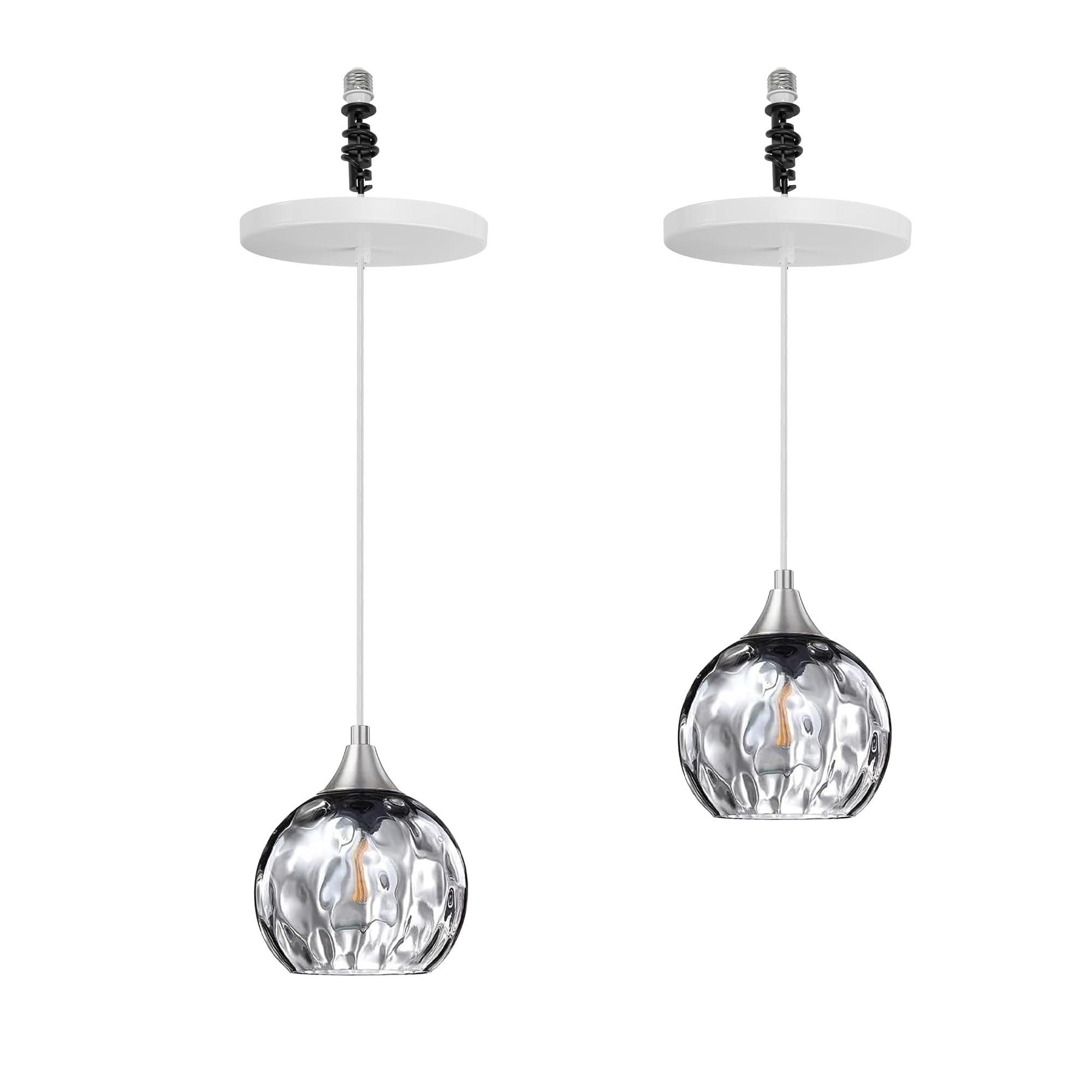 Kiven Instant Light Conversion Kit for 4/5/6inch Hole,Gray Glass ...