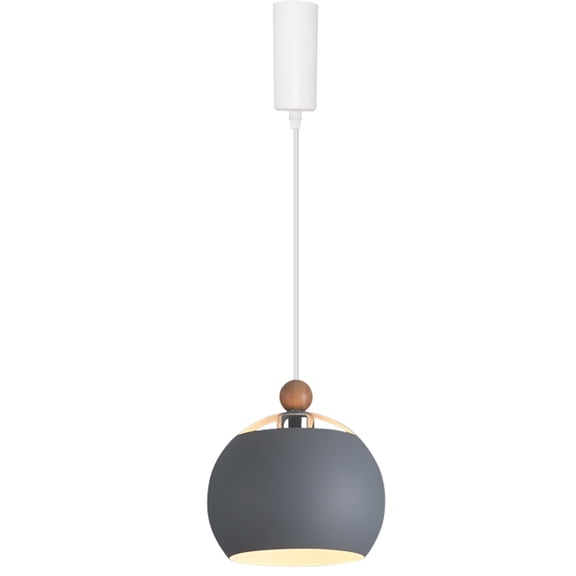 Kiven J Track Pendant Lightning, 1 Light Industrial J Track Light Heads with Iron Shade, Adjustable Cord Length for Bedroom Kitchen Home Lighting,E26 Socket