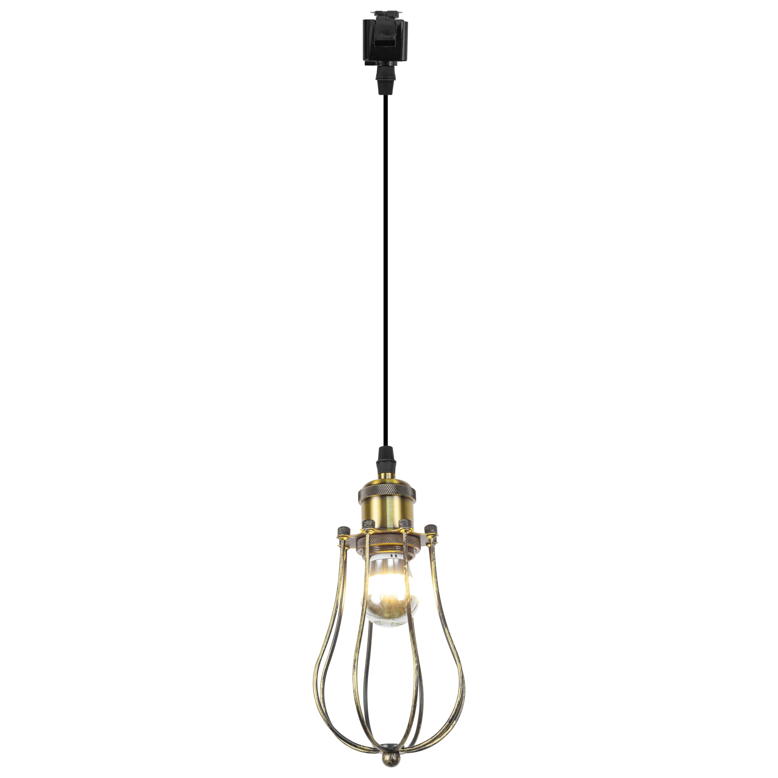 Kiven J-Type track lighting pendants Anti Glare,Industrial J track ...