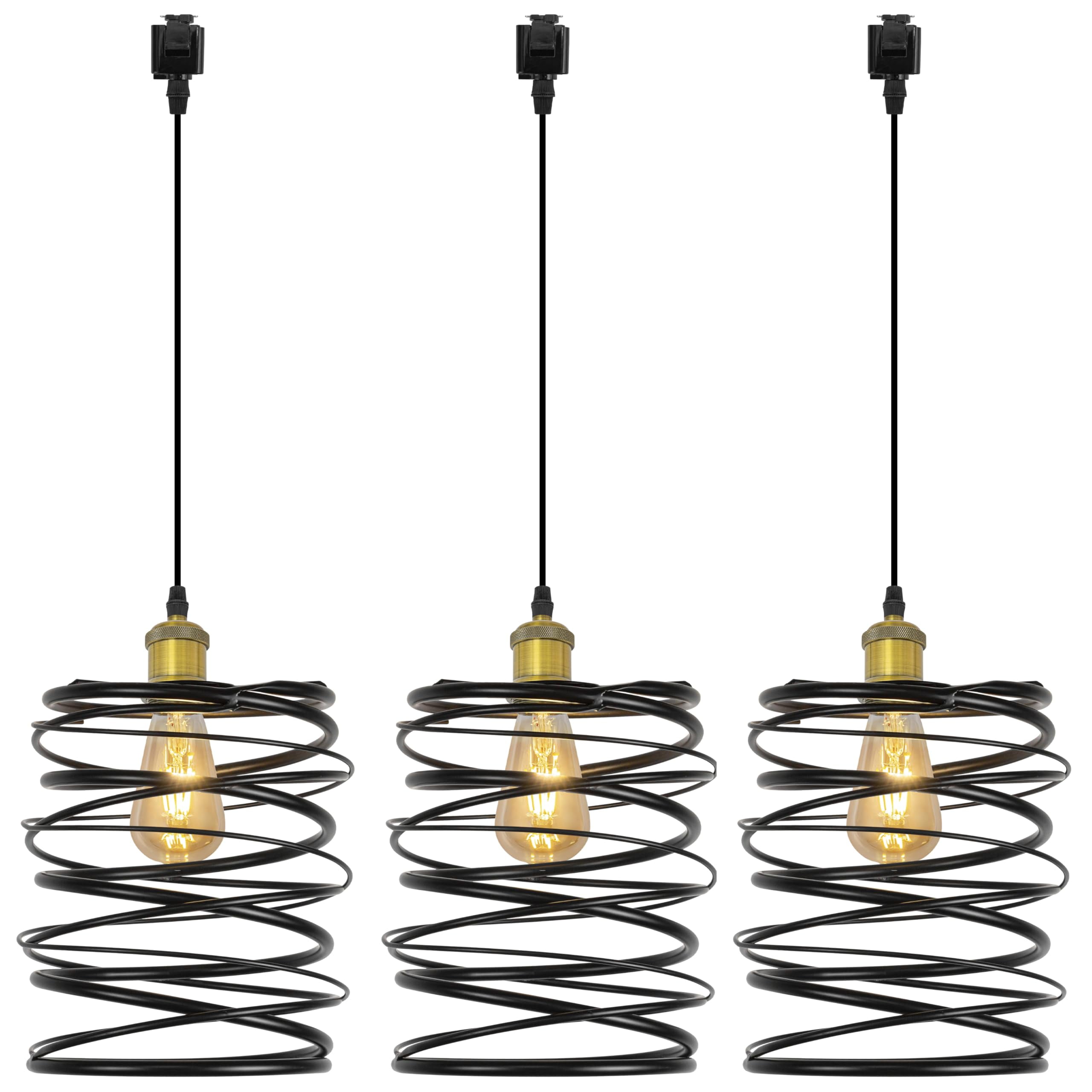 Kiven JType track lighting pendants,Industrial J track pendant lights
