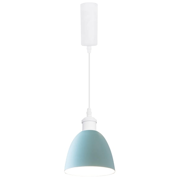 Kiven J-Type track lighting pendants,Modern J track pendant lights with Blue Iron Lampshade,Decorative Track Lighting Fixture Adjustable Height for Kitchen Hallway Restaurant Shop(1-Light)