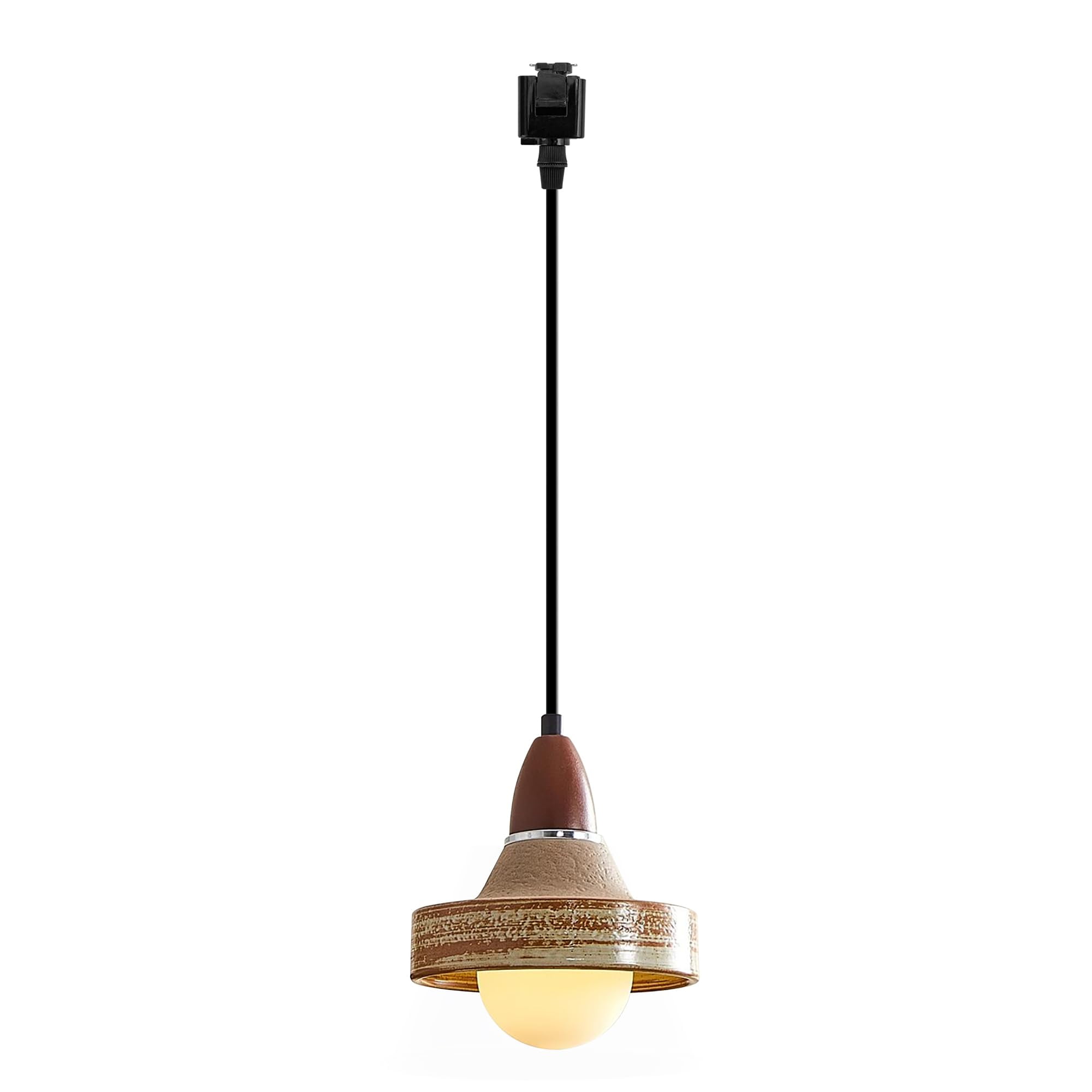 Kiven L Style 2-Wire Track Lighting Pendants,1-Light Farmhouse L Track ...