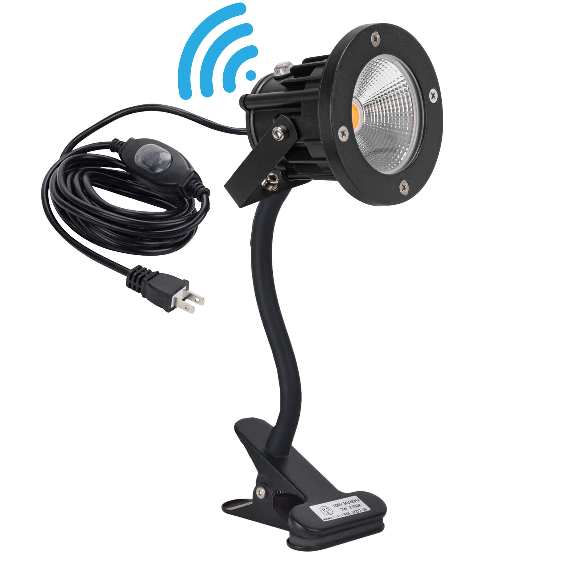 Kiven LED Clip-on Accent Light with Light Sensor, Waterproof Plug in ...