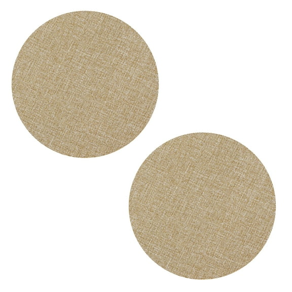 Kiven Led Light Cover,Lampshade Diffuser, 3.5in in Dia,Jute Fabric Diffuser, LED Light Blocking Stickers for Recessed Light/Can Light, Table Lamp, Ceiling Light, Downlight