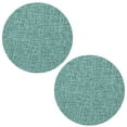 thumbnail image 1 of Kiven Led Light Cover,Lampshade Diffuser, 4.7in in Dia,Blue Fabric Diffuser, LED Light Blocking Stickers for Recessed Light/Can Light, Table Lamp, Ceiling Light, Downlight, 1 of 5