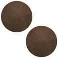 thumbnail image 1 of Kiven Led Light Cover,Lampshade Diffuser, 4.7in in Dia,Brown Fabric Diffuser, LED Light Blocking Stickers for Recessed Light/Can Light, Table Lamp, Ceiling Light, Downlight, 1 of 5