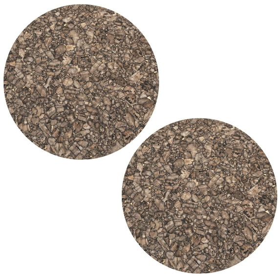 Kiven Led Light Cover,Lampshade Diffuser, 6.3in in Dia,Dark Brown Diffuser, LED Light Blocking Stickers for Recessed Light/Can Light, Table Lamp, Ceiling Light, Downlight