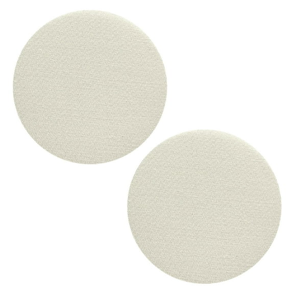 Kiven Led Light Cover,Lampshade Diffuser Cream Fabric Diffuser,4.7in Round Diffuser, LED Light Blocking Stickers for Recessed Light/Can Light, Table Lamp, Ceiling Light, Downlight