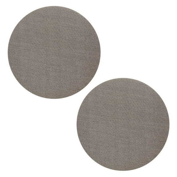 Kiven Led Light Cover,Lampshade Diffuser Grey Fabric Diffuser,7 in Round Diffuser, LED Light Blocking Stickers for Recessed Light/Can Light, Table Lamp, Ceiling Light, Downlight