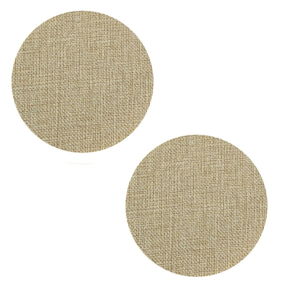Kiven Led Light Cover,Lampshade Diffuser Khaki Fabric Diffuser, 3.5in in Dia,LED Light Blocking Stickers for Recessed Light/Can Light, Table Lamp, Ceiling Light, Downlight