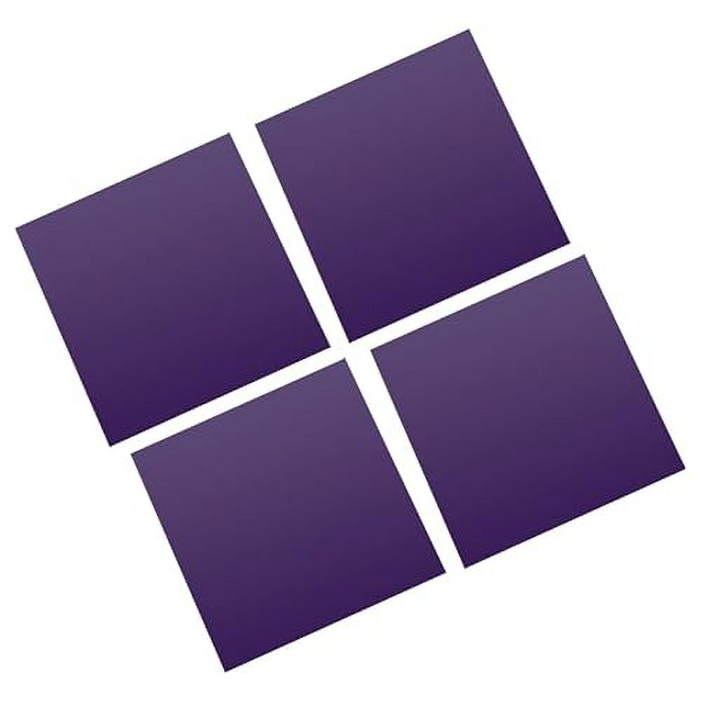 Kiven Led Light Cover,Lampshade Diffuser Purple Acrylic Diffuser,11.8 ...