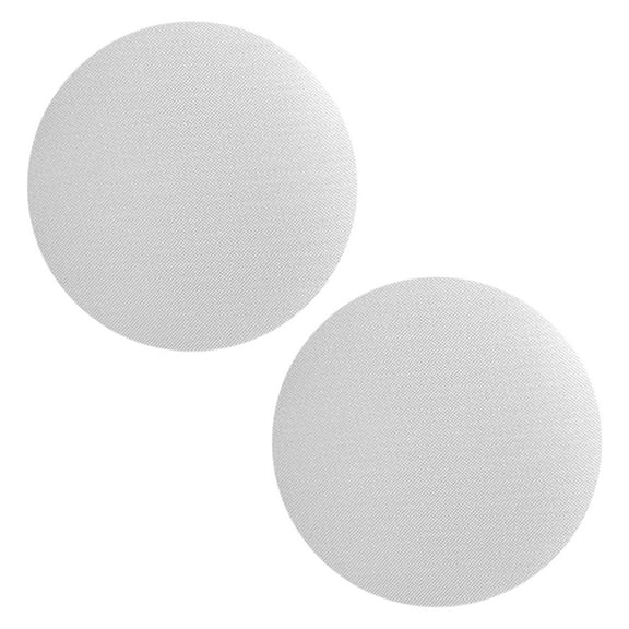 Kiven Led Light Cover,Lampshade Diffuser White Fabric Diffuser,4.7in Round Diffuser, LED Light Blocking Stickers for Recessed Light/Can Light, Table Lamp, Ceiling Light, Downlight