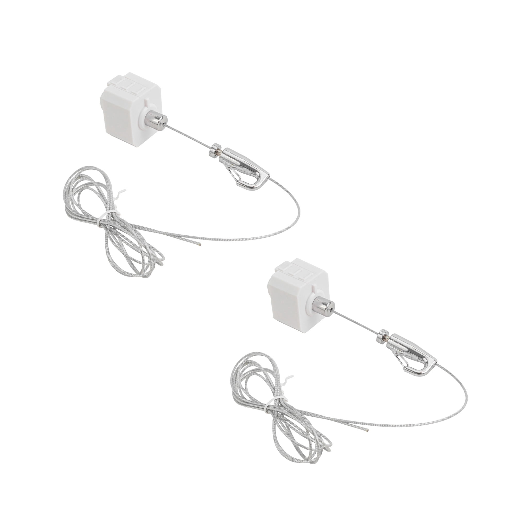 Kiven Picture Hanging Kit, H-type Track System Adapter with Hook and Cord, Picture Rail Hooks for Wall Picture, Exhibition,Photograph,Decor,2 pack
