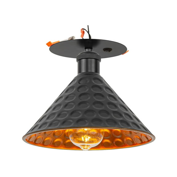 Kiven RV Boat Recessed Ceiling Light, 12V Led Light with ON/OFF Switch and E26 Socket, Modern 3000K/Warm White 6W Aluminum Interior Lighting for Under Cabinet Camper Van RV Motorhome TB2776