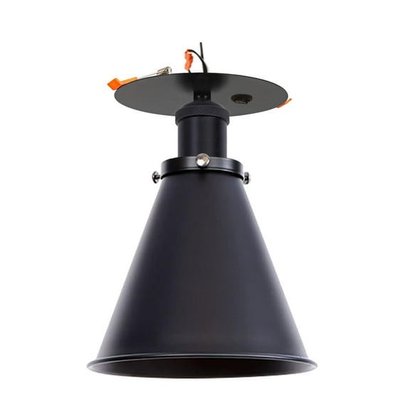 Kiven RV Boat Recessed Ceiling Light, 12V Led Light with ON/OFF Switch and E26 Socket, Modern 3000K/Warm White 6W Aluminum Interior Lighting for Under Cabinet Camper Van RV Motorhome TB0132