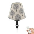 thumbnail image 1 of Kiven Wireless Bottle Lamp with Remote Control,Rechargeable Wine Bottle Lights with Fabric Lampshade, Dimmable Ambient Lighting, Decorative Cordless Table Lamp for Bar Restaurant DZ0031-XYS, 1 of 6