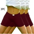 thumbnail image 1 of Kiviey 3 Pack Summer Shorts for Girls Cotton Spring Fashion Casual Shorts Elastic Waisted Solid Pants Size 3T-14Y, 1 of 5