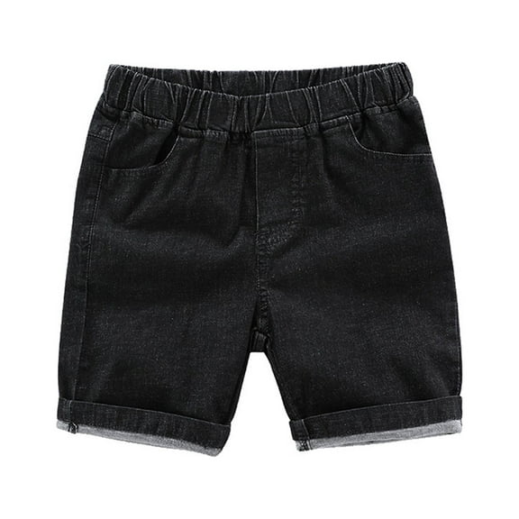 Kiviey Boy Shorts 100% Cotton Denim Shorts Thin Shorts Size 2T-8Y