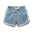 thumbnail image 1 of Kiviey Boys Shorts Cotton Casual Sports Beach Hot Shorts Size 2T-15Y, 1 of 5