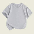 thumbnail image 1 of Kiviey Cute Shirts for Teens Summer Short Sleeve Crew Neck Funny Shirts Blouse Tops Size 10-11, 1 of 6