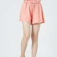 thumbnail image 1 of Kiviey Girls Athletic Shorts Cotton Casual Sports Shorts Thin Bow Solid Pants Size 8-9, 1 of 3