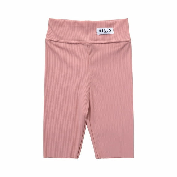 Kiviey Girls Athletic Shorts Sports Yoga Shorts Five Quarter Pants Size 2T-7Y