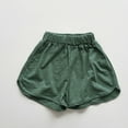 thumbnail image 1 of Kiviey Girls Basketball Shorts Cotton Casual Sports Shorts Solid Pants Size 2T-10Y, 1 of 3