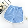 thumbnail image 1 of Kiviey Girls Biker Shorts Cotton Casual Sports Beach Shorts Solid Pants Size 12M-7Y, 1 of 3