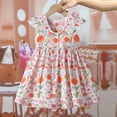 thumbnail image 1 of Kiviey Girls Dresses Spring Summer Short Sleeve Ruffle Dress Princess Skirt Birthday Party Gown Size 8-9, 1 of 9
