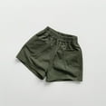 thumbnail image 1 of Kiviey Girls Shorts 100% Cotton Casual Shorts Pockets Solid Pants Size 2-8Y, 1 of 3