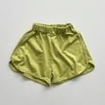 thumbnail image 1 of Kiviey Girls Soccer Shorts 100% Cotton Casual Sports Shorts Solid Pants Size 2T-10Y, 1 of 3